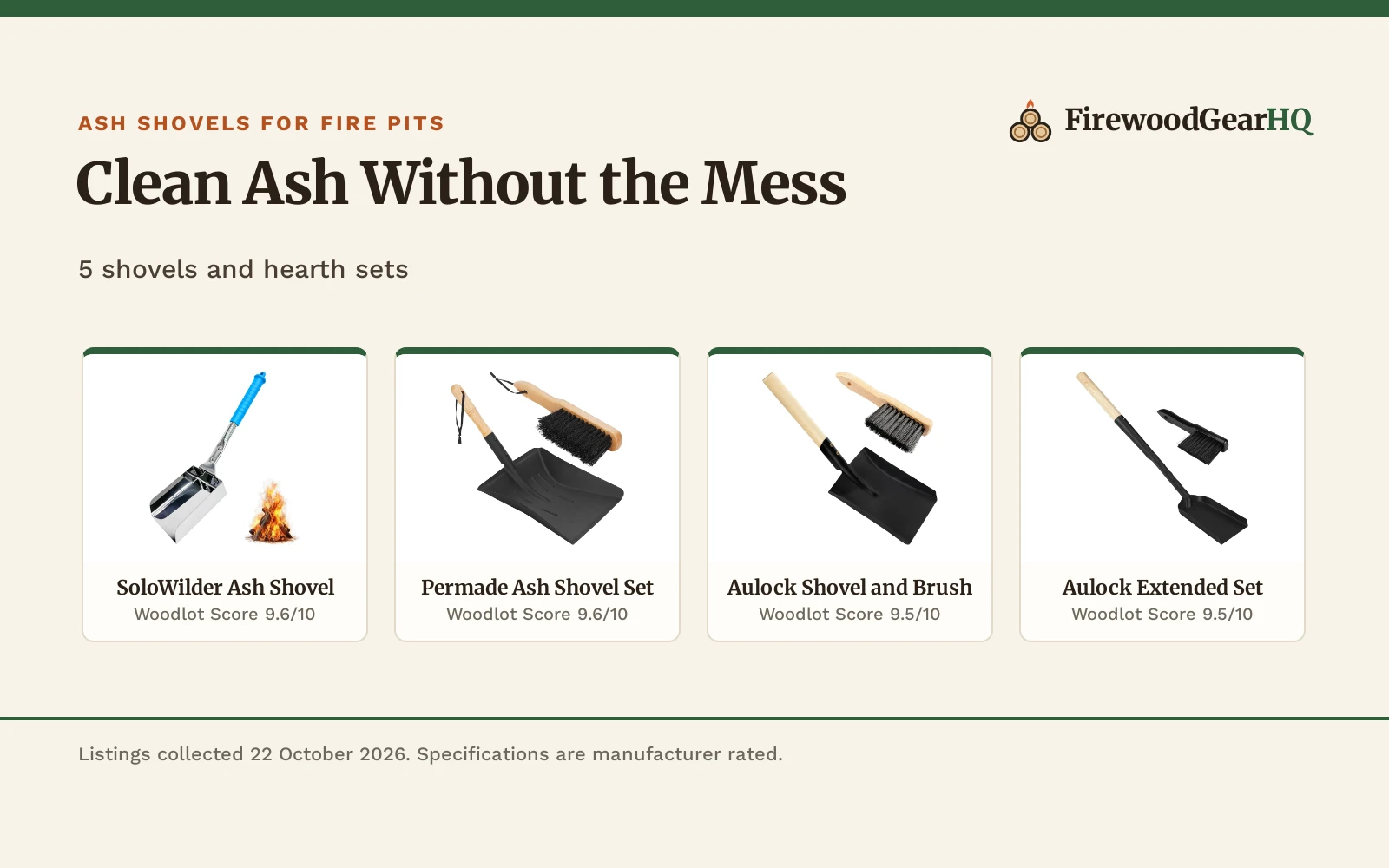 Best Ash Shovel for a Fire Pit (2026): 5 Picks