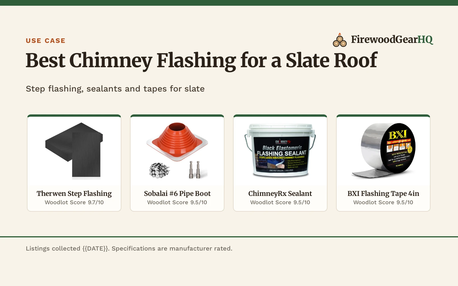 Best Chimney Flashing for a Slate Roof (2026)