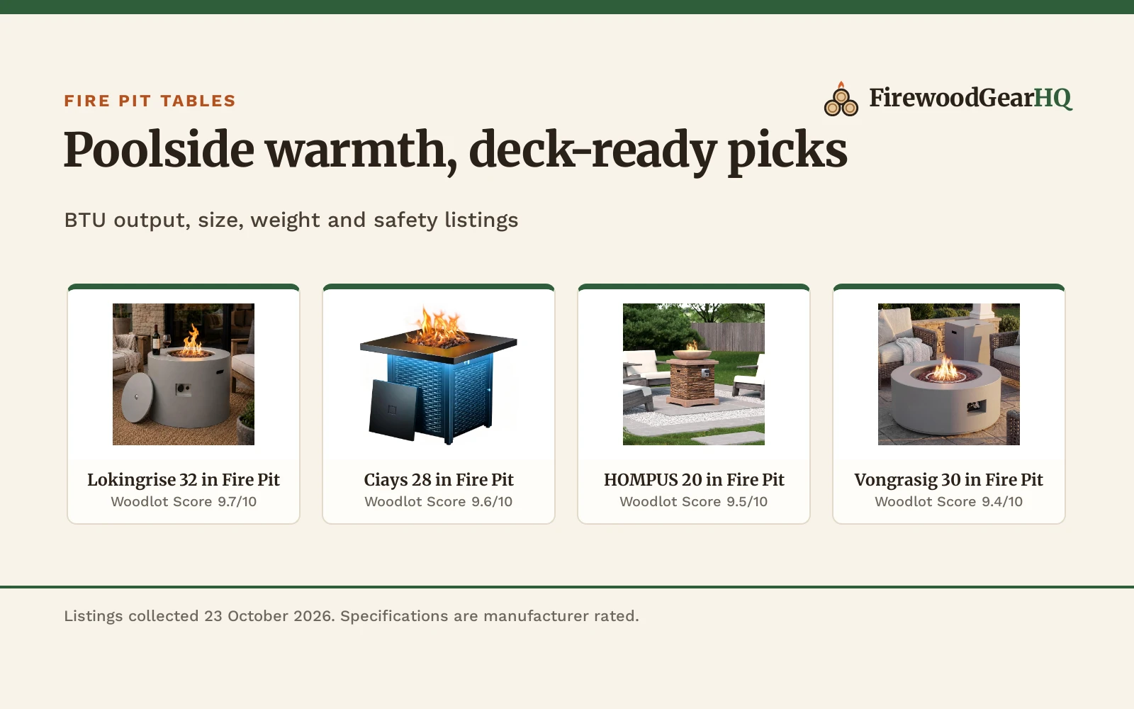 Best Fire Pit for a Pool Deck (2026)
