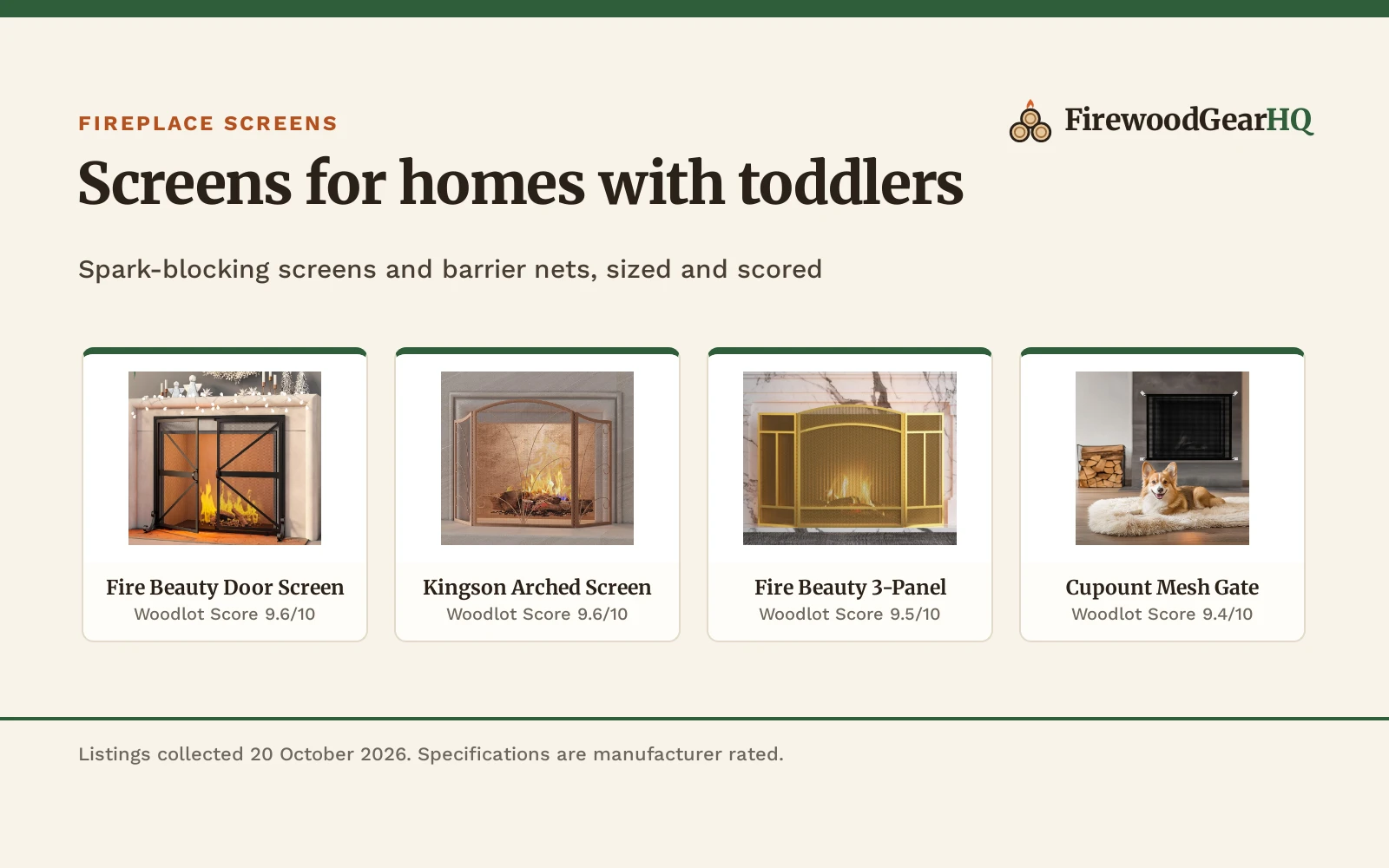 Best Fireplace Screen for Toddlers (2026): 5 Safe Picks