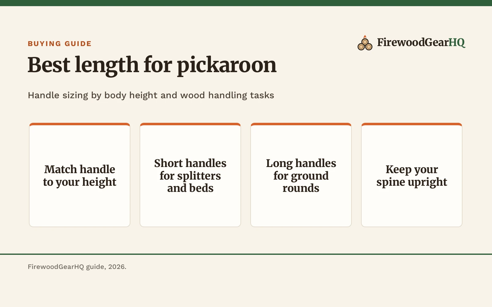 Best Length for Pickaroon (2026)