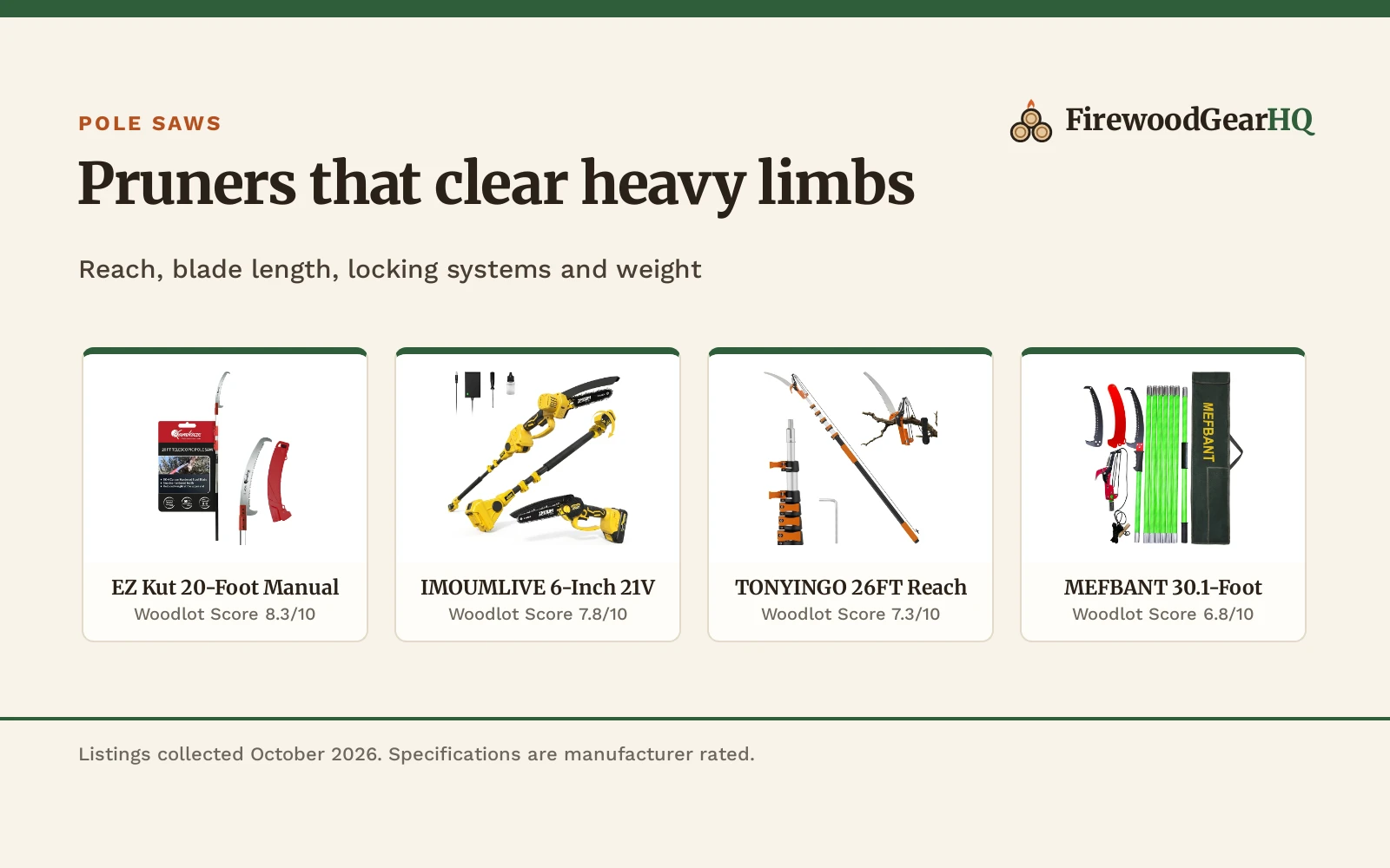 Best Pole Saw for Thick Branches: 5 Saws for Heavy Pruning