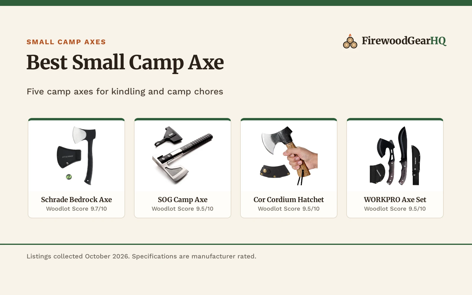 Best Small Camp Axe (2026)