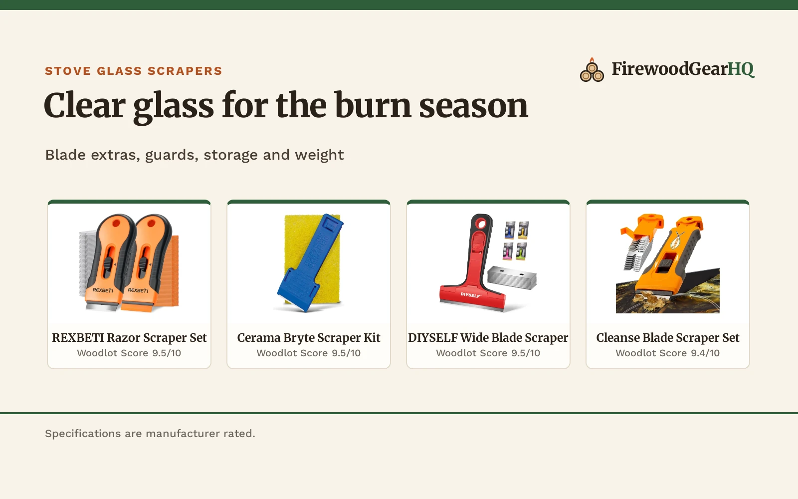 Best Stove Glass Scraper (2026): 5 Razor Picks Compared