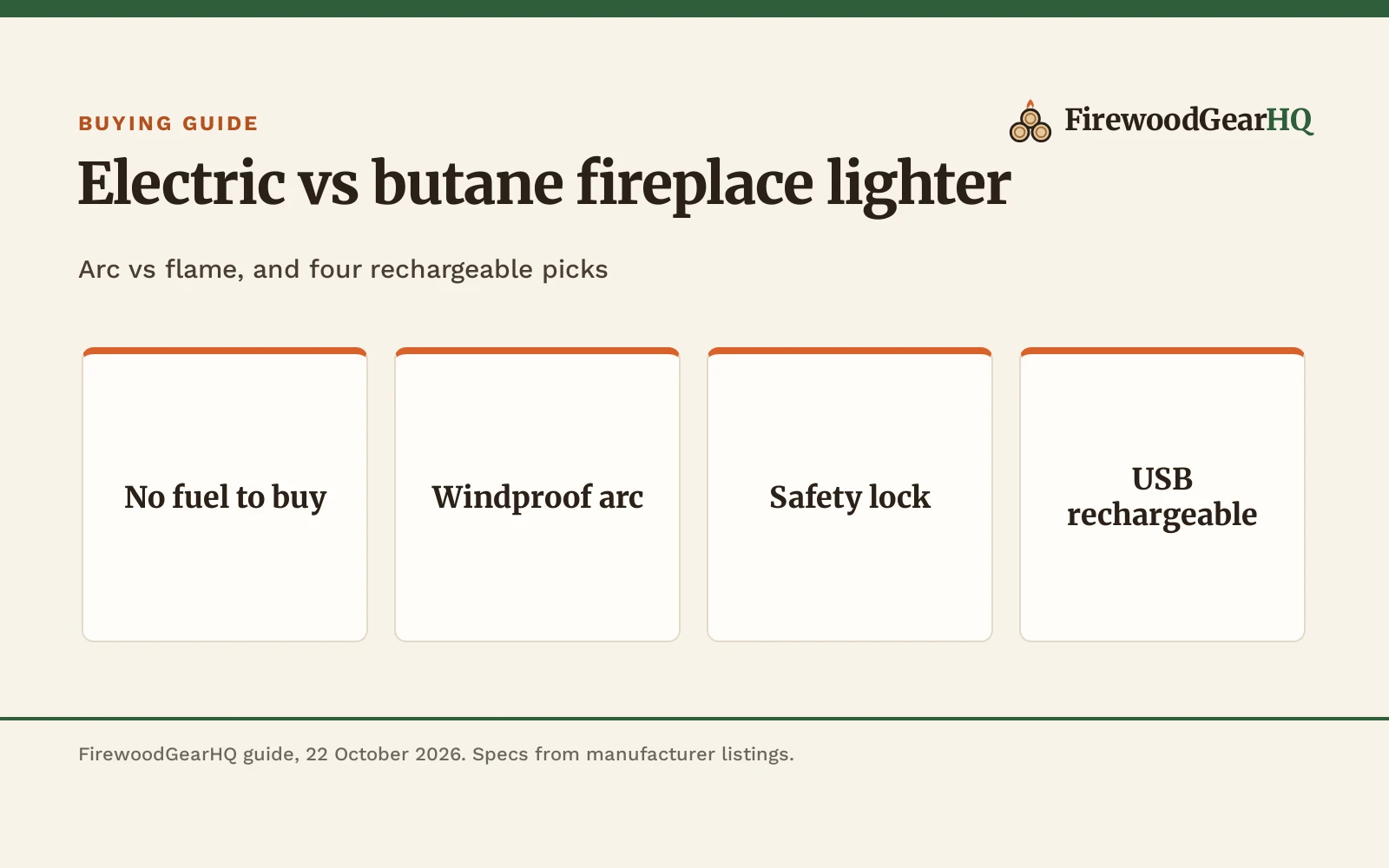 Electric vs Butane Fireplace Lighter: Which One Should You Buy?