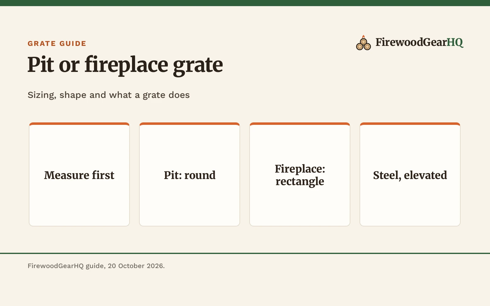 Fire Pit Grate vs Fireplace Grate: Which One Should You Buy?