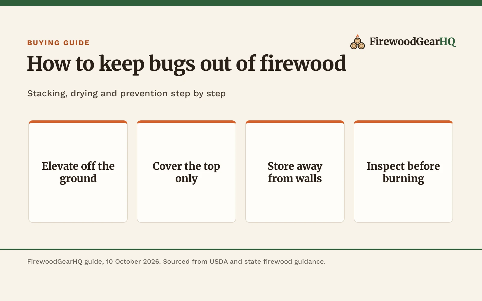 How to Keep Bugs Out of Firewood: Prevention and Storage Guide