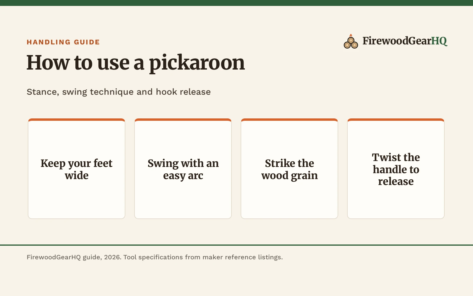 How to Use a Pickaroon: A Step-by-Step Firewood Handling Guide