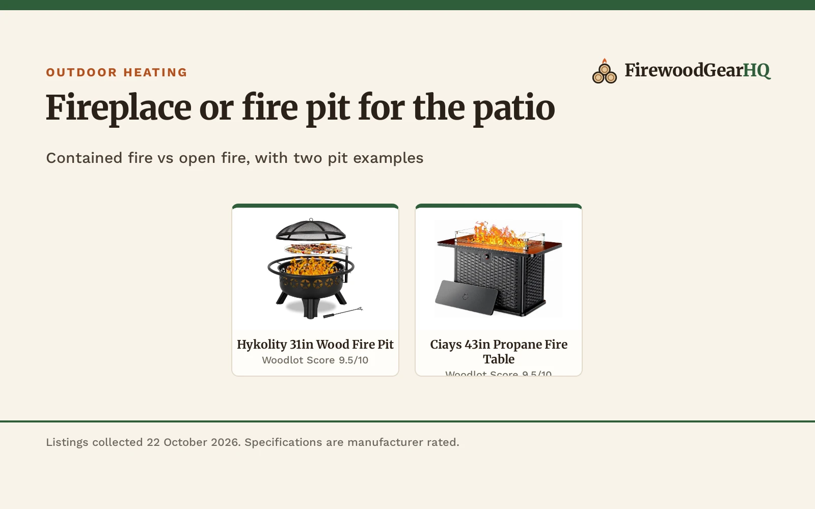 Outdoor Fireplace vs Fire Pit: Which One Should You Buy?