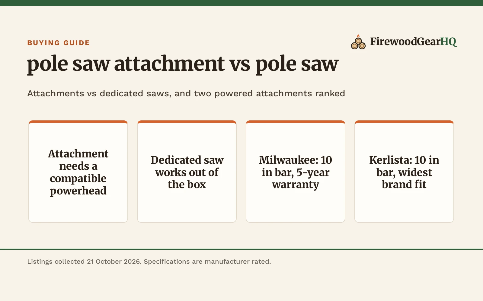 Pole Saw Attachment vs Pole Saw: Which One Should You Buy?