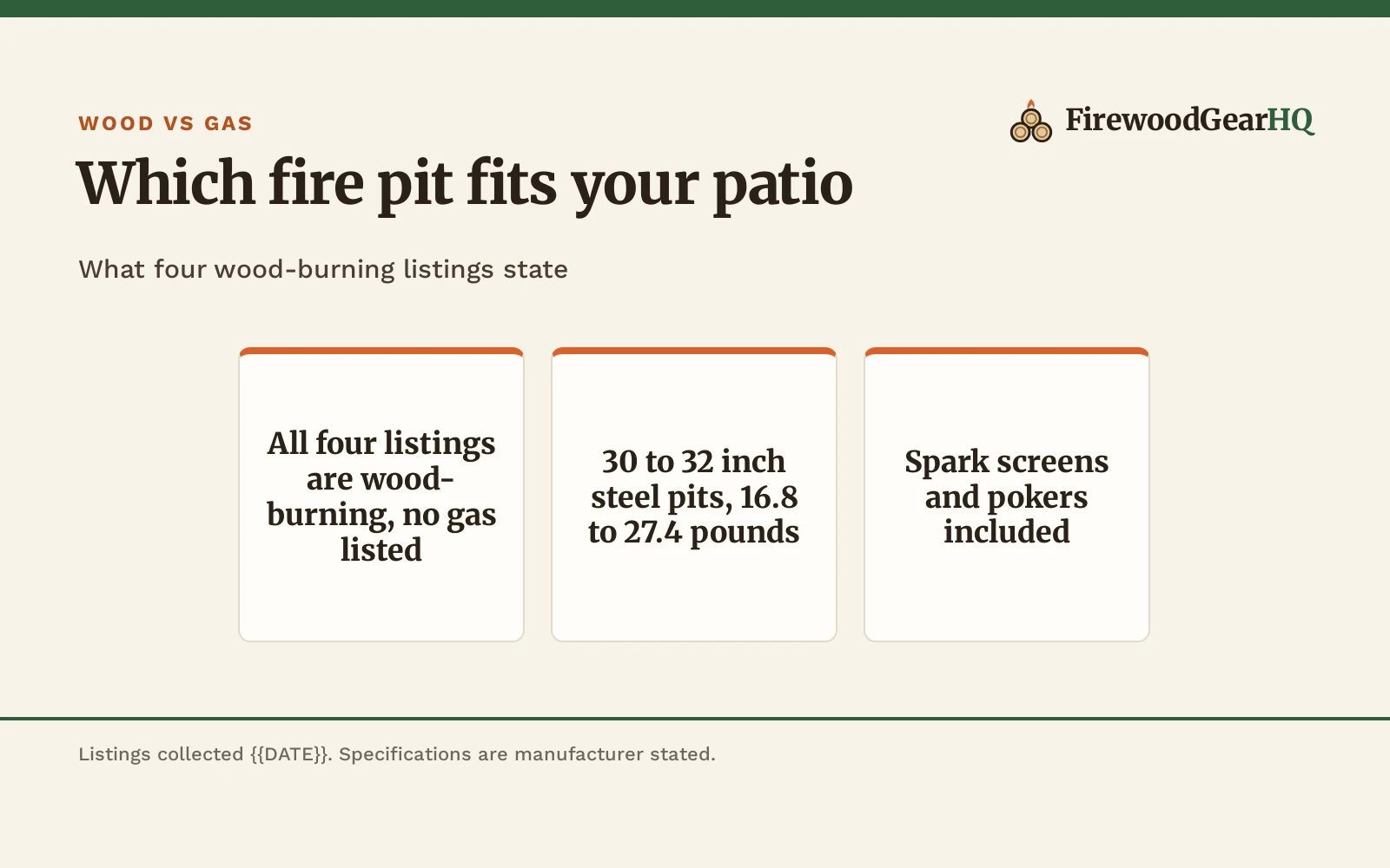 Wood Burning vs Gas Fire Pit: Which One Should You Buy? (2026)