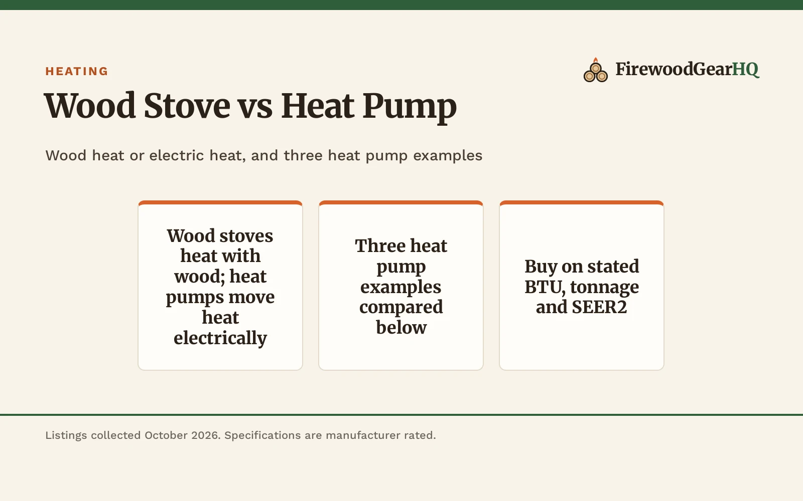 Wood Stove vs Heat Pump: Which One Should You Buy?